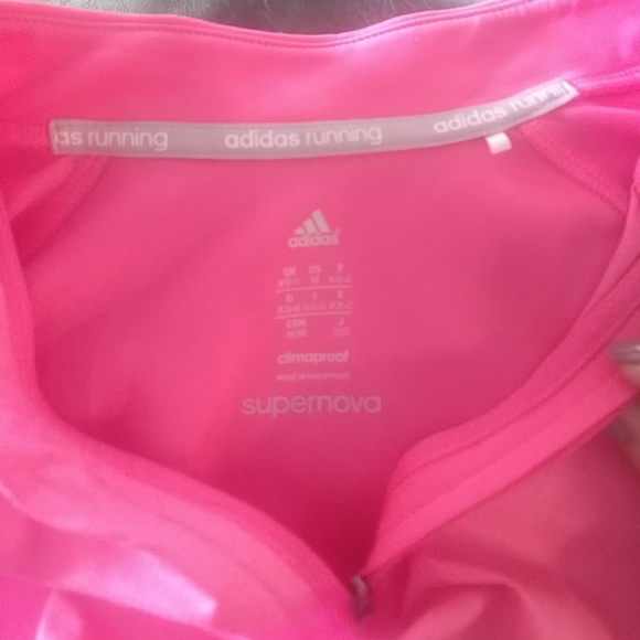 Adidas Running Supernova 1/4 Zip Sz L - Picture 2 of 6